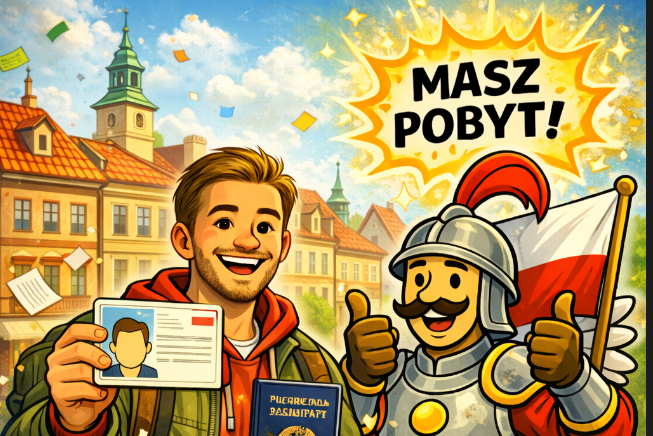 Карта побыту ў Польшчы для грамадзян Беларусі і Украіны